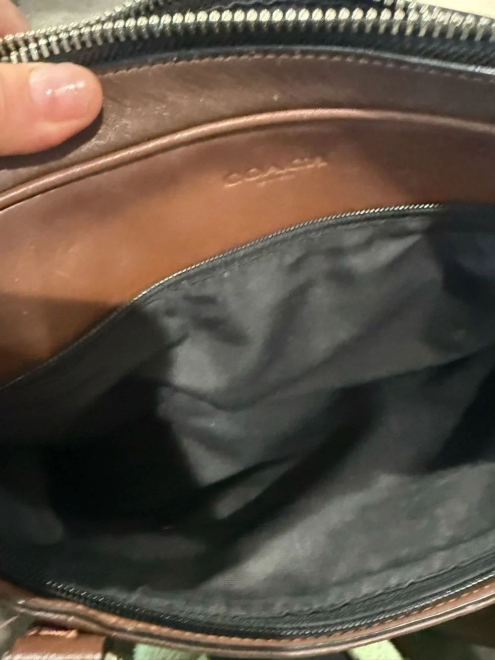 Coach Perry Logo Laptop Handbag